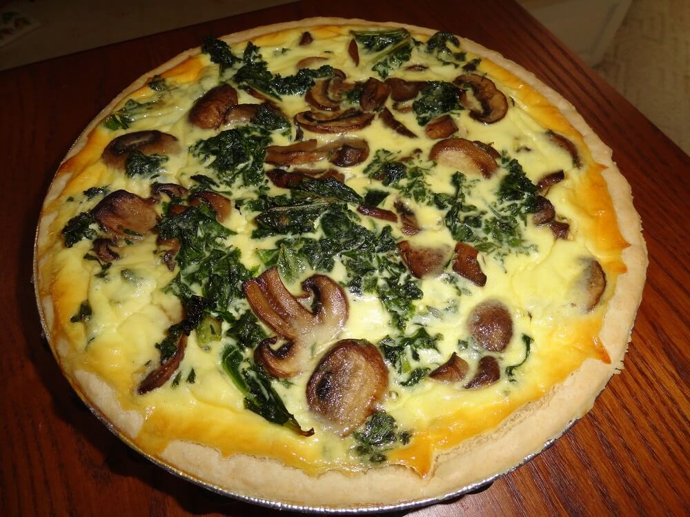 Local Dish Recipe With Lisa Prince – Kale and Mushroom Quiche | Got To ...